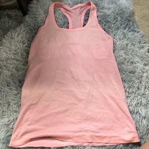 pink lululemon tank